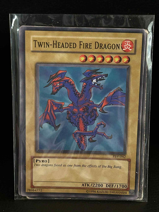 Twin-Headed Fire Dragon - PSV-042 - Common - Unlimited Edition Pharaoh's Servant