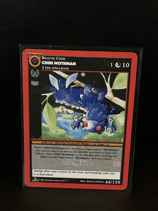 Chibi Mothman 44/159 - Second Edition Cryptid Nation: Second Edition MetaZoo Lig