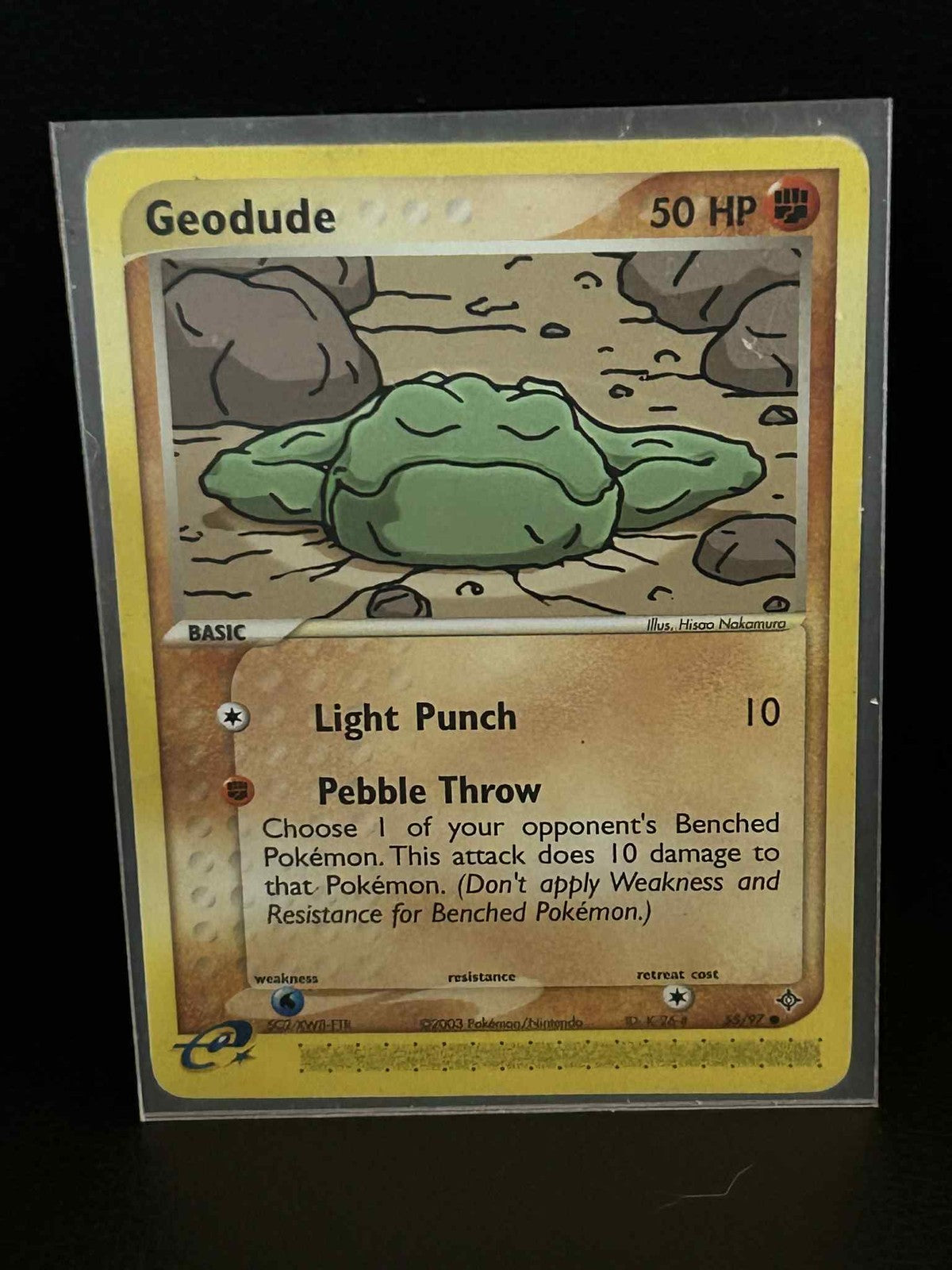 Geodude - 55/97 - Common EX Dragon Pokemon Lightly Played, English