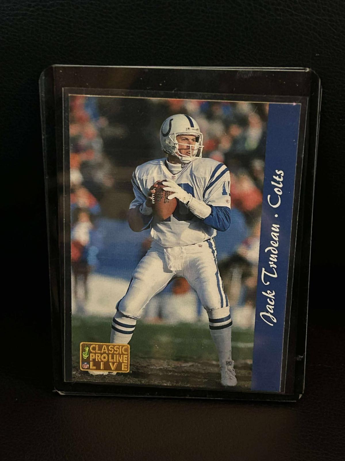 Jack Trudeau #112 | 1993 Pro Line Live Football