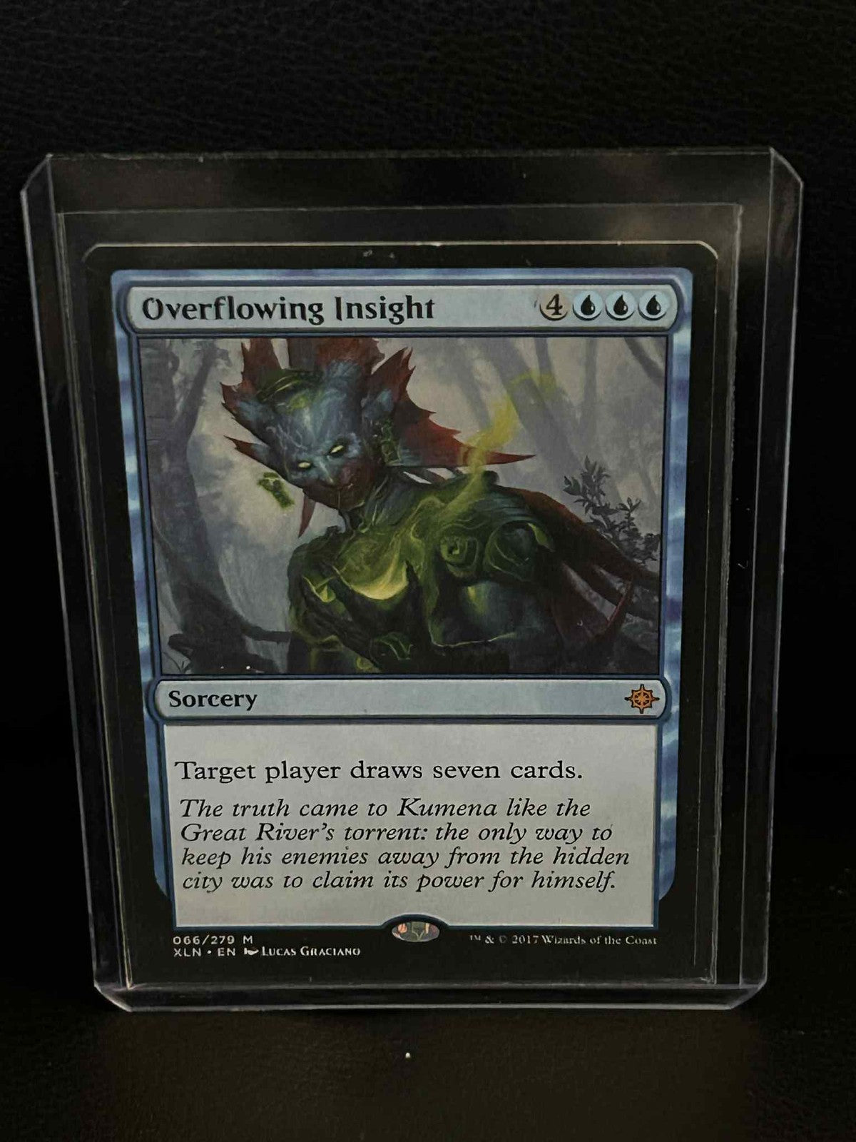 Overflowing Insight Ixalan Magic: the Gathering Lightly Played, English
