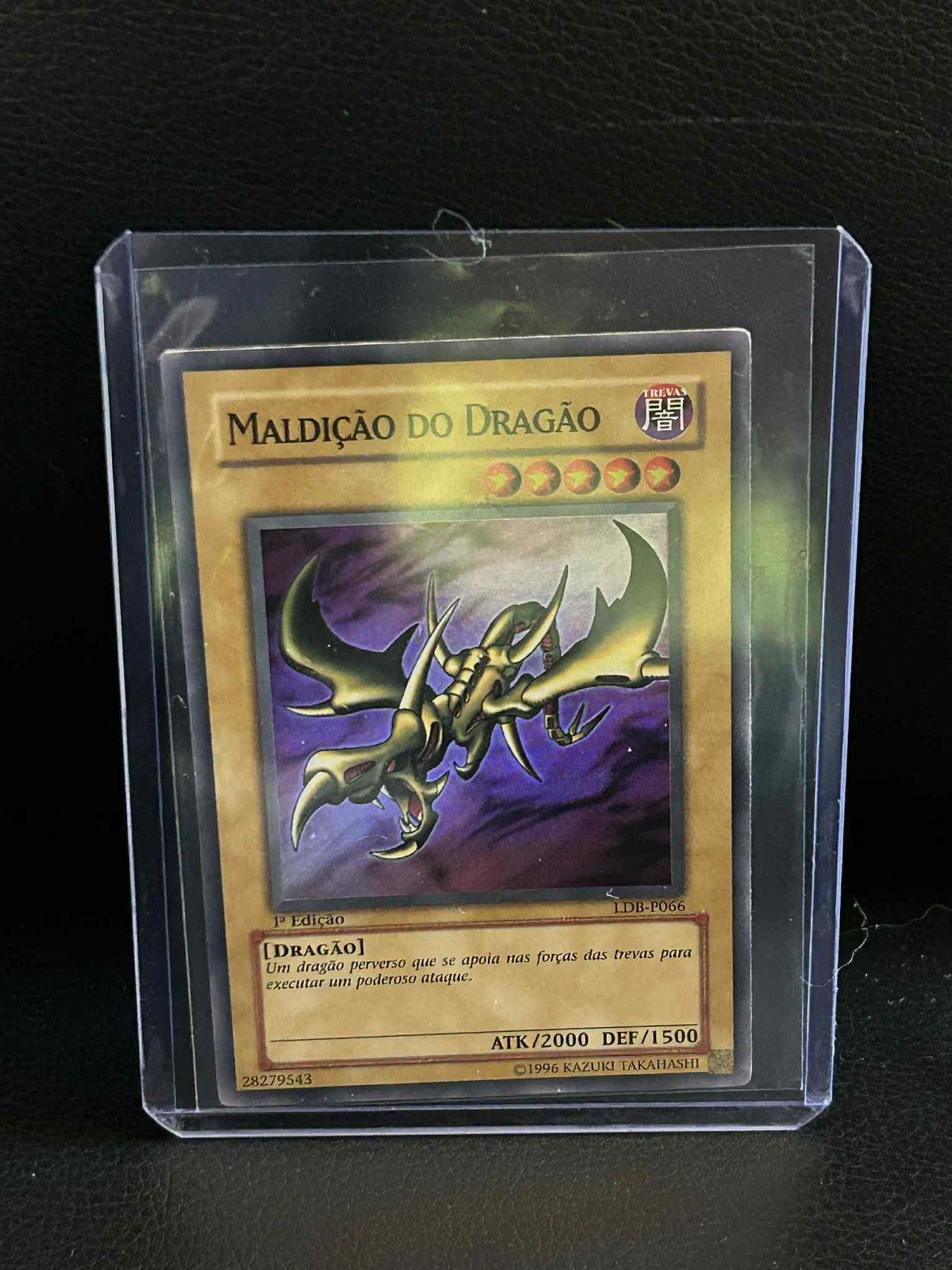 Curse of Dragon - LOB-066 - Super Rare - 1st Edition Legend of Blue Eyes White D