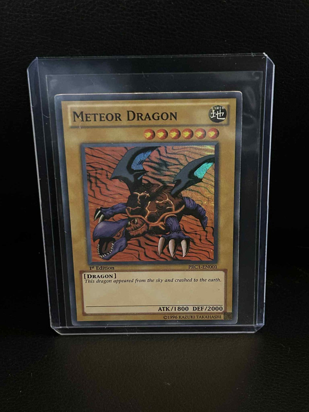 Meteor Dragon - PRC1-EN001 - Super Rare - 1st Edition 2012 Premium Tin Yu-Gi-Oh!