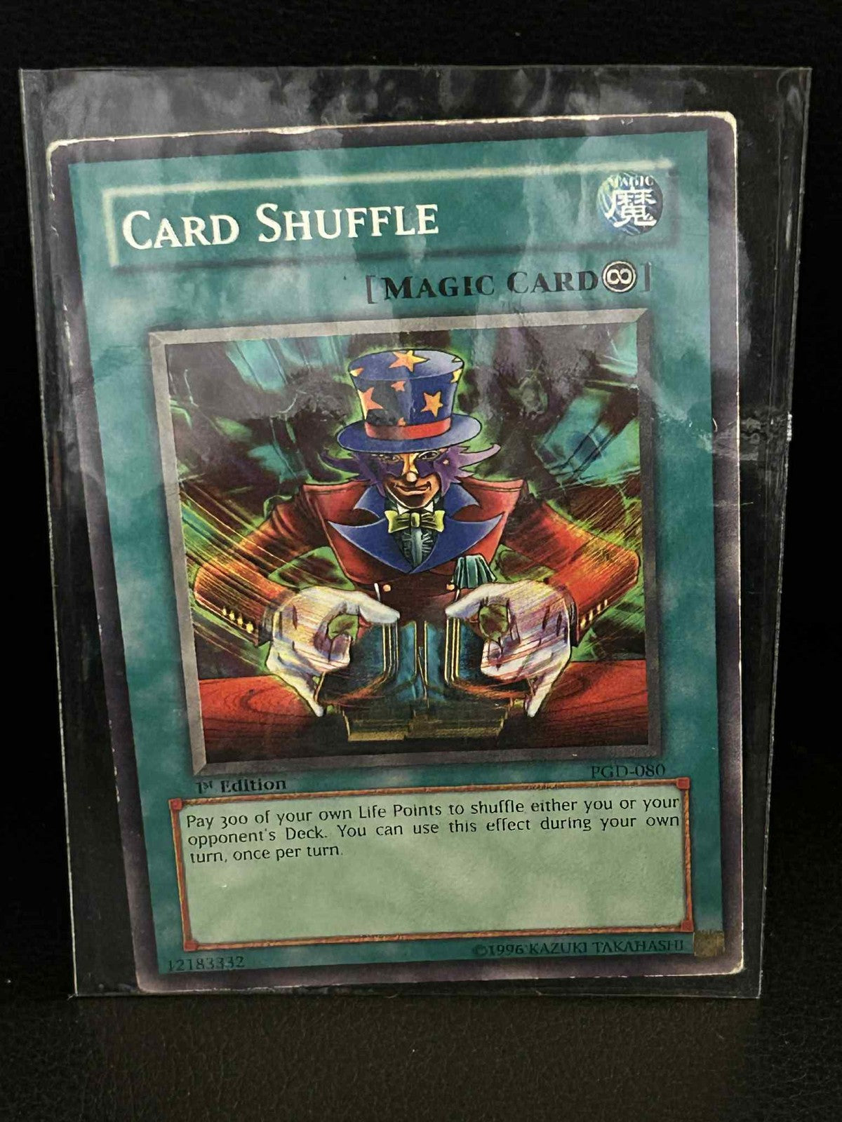 Card Shuffle - PGD-080 - Common - 1st Edition Pharaonic Guardian Yu-Gi-Oh! Moder