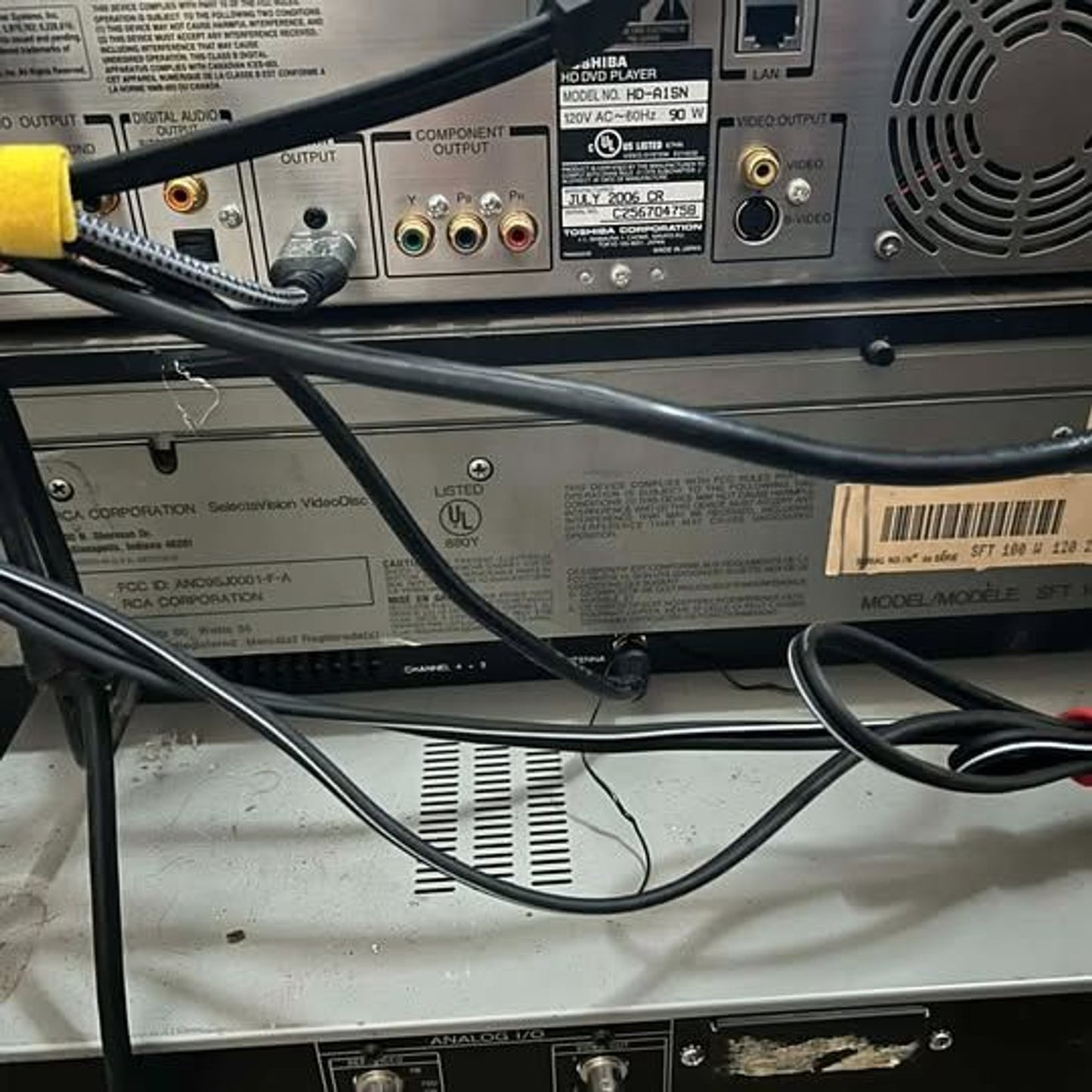 RCA SelectaVision CED Videoplatten-Spieler | Modell SFT 100 W