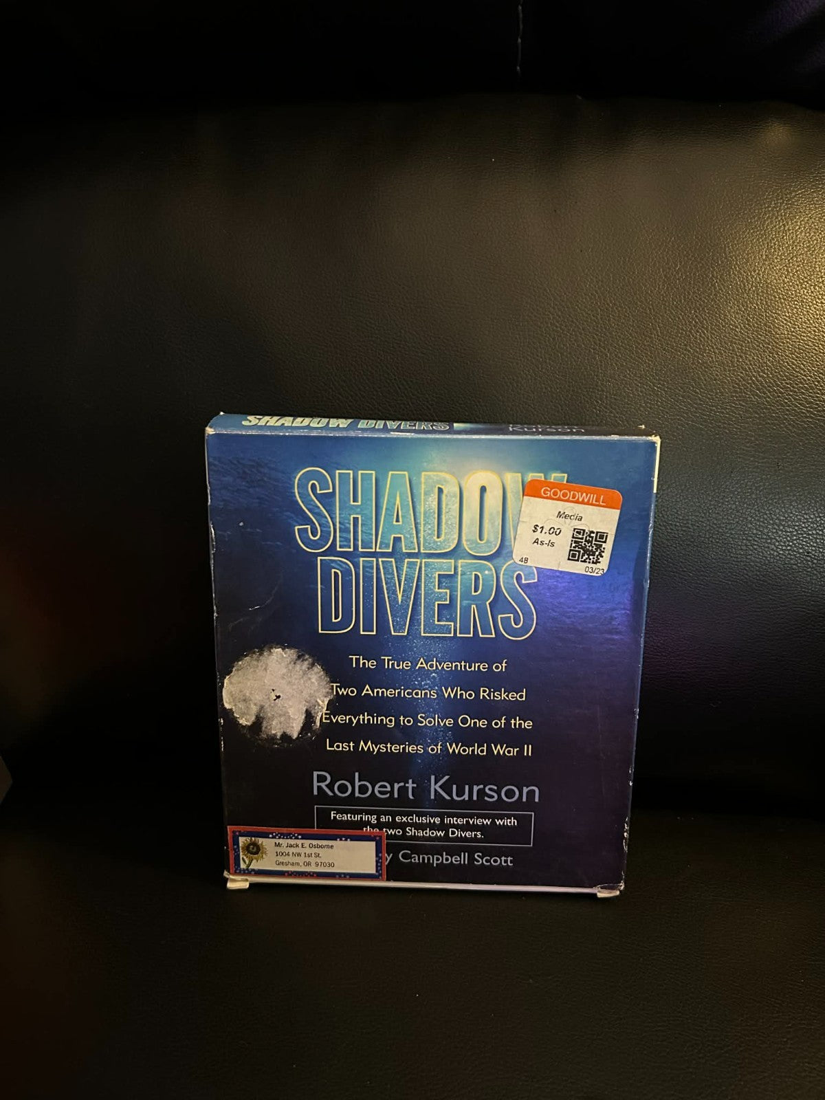 Shadow Divers : Das wahre Abenteuer zweier Amerikaner, die riskierten Hörbuch