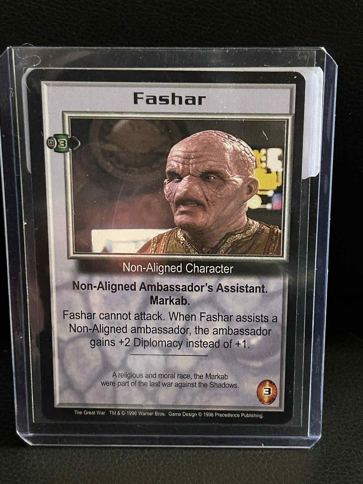 Fashar The Great War Babylon 5 Light Play