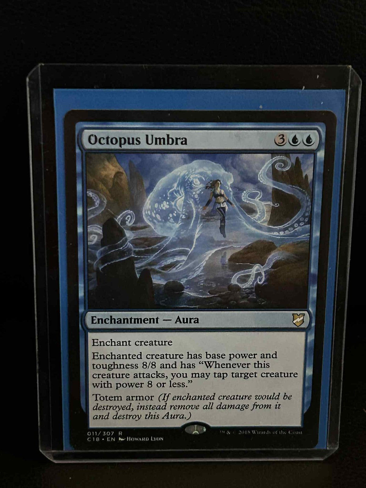 Octopus Umbra Commander 2018 Magic: the Gathering Lightly Played, English