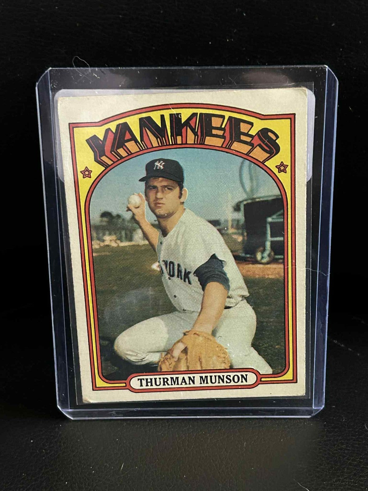 Thurman Munson #441 1972 Topps Baseball Moderately Played