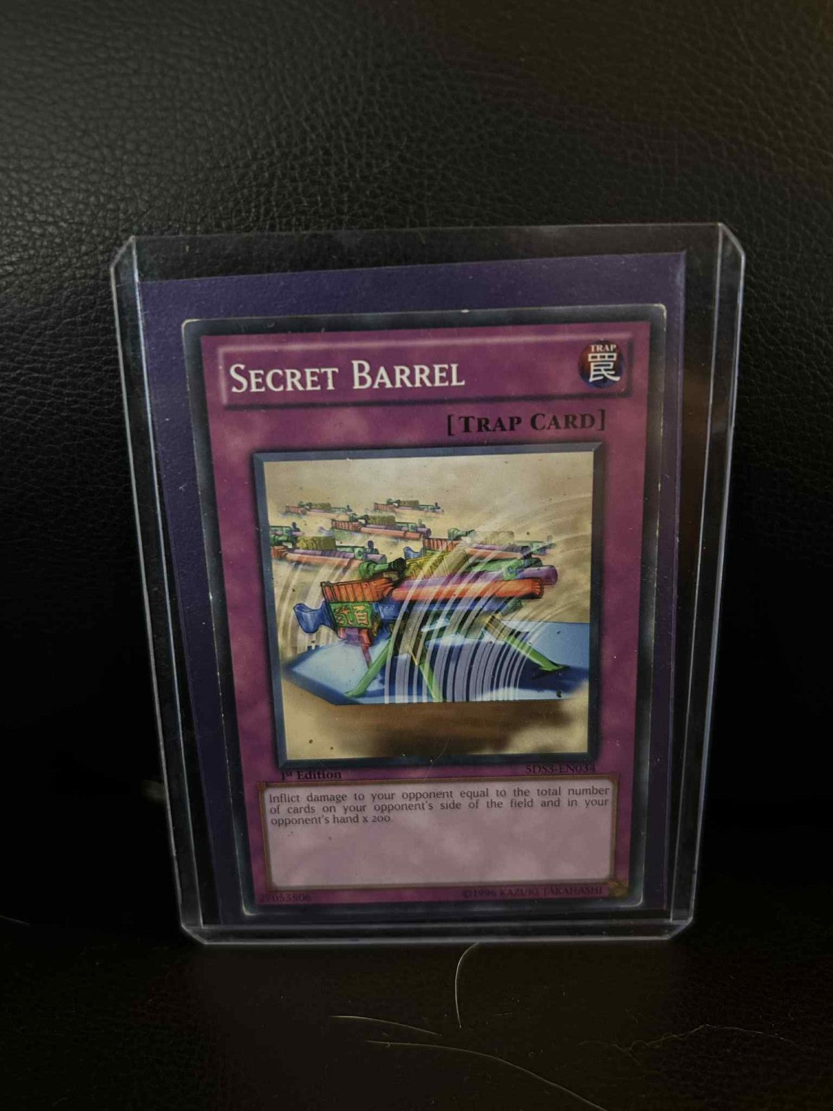 Secret Barrel - 5DS3-EN034 - Common - 1st Edition Starter Deck: Duelist Toolbox