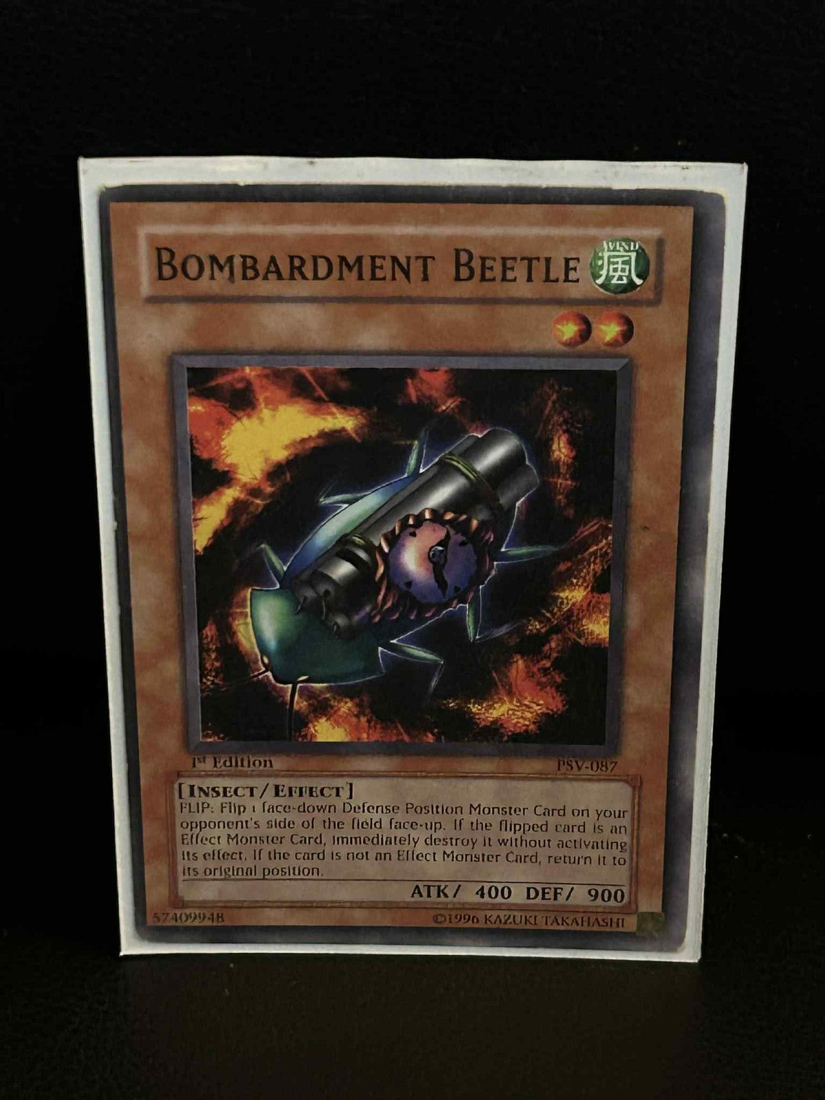 Bombardment Beetle - PSV-087 - Common - 1st Edition Pharaoh's Servant Yu-Gi-Oh!