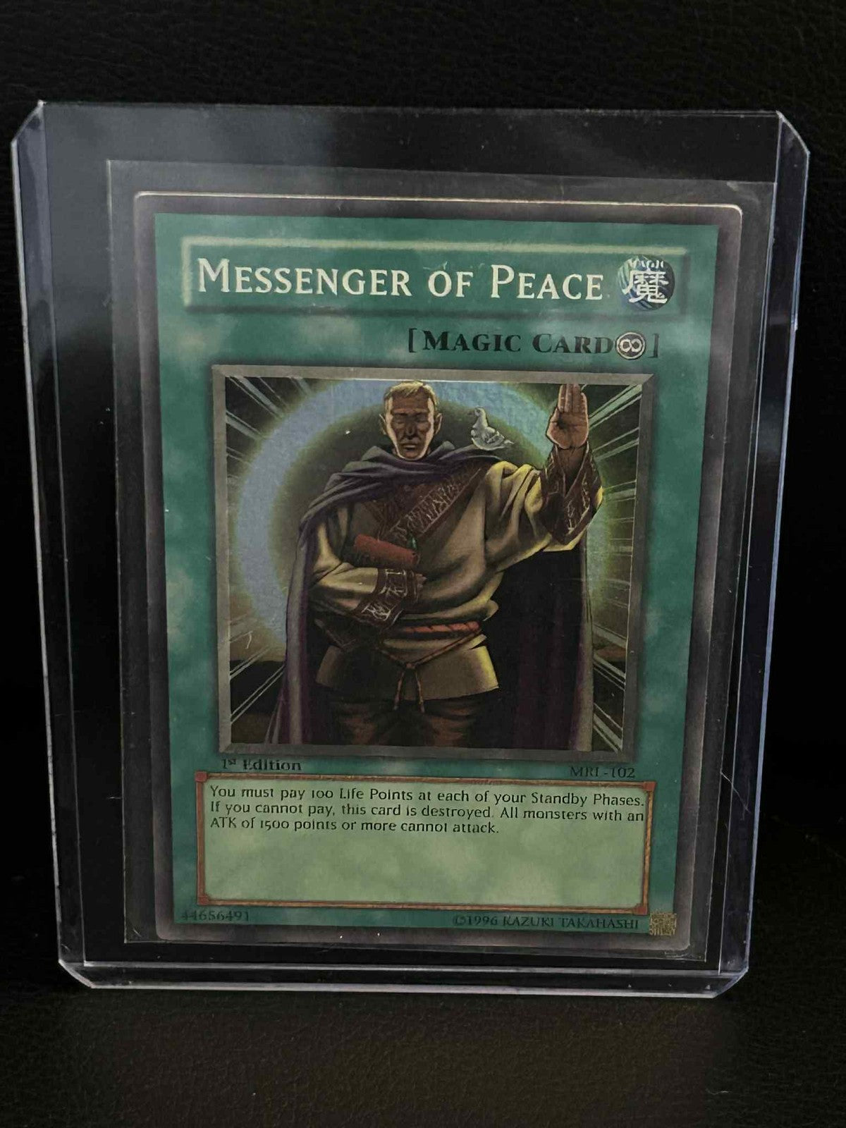 Messenger of Peace - MRL-102 - Super Rare - 1st Edition Magic Ruler Yu-Gi-Oh! Mo