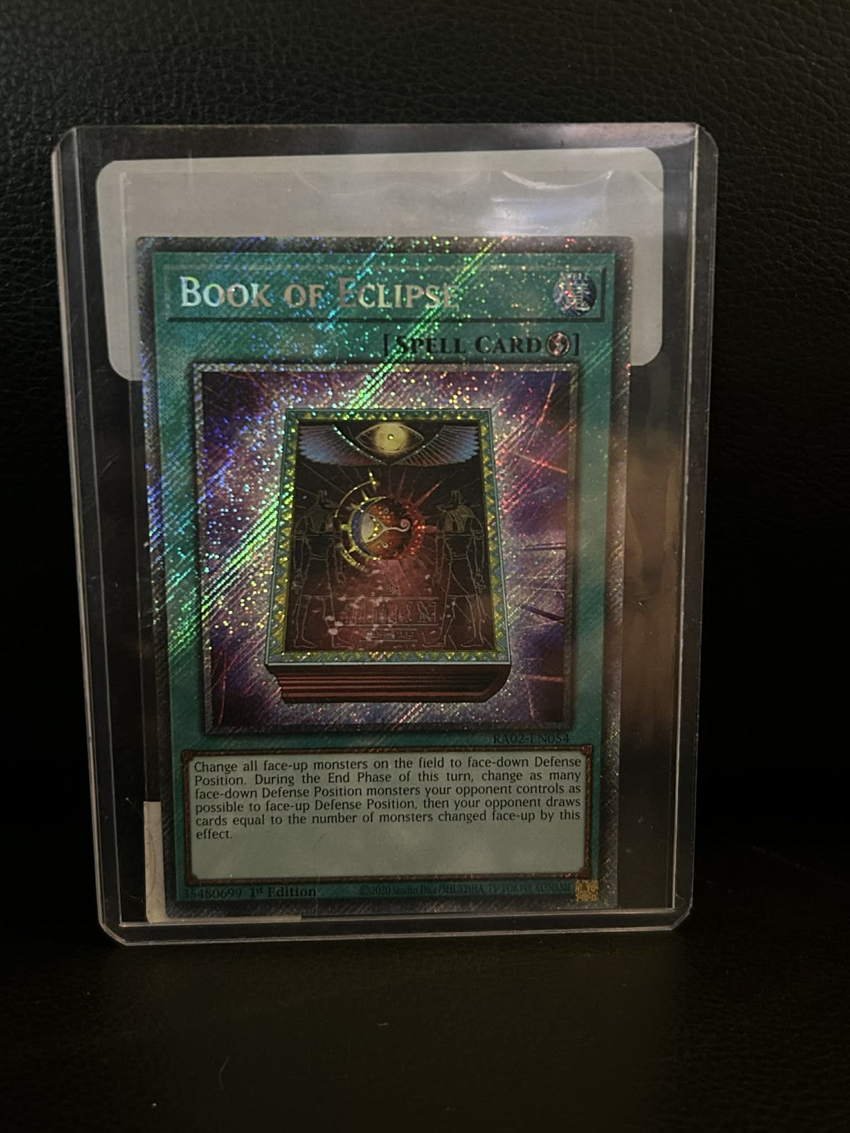 Book of Eclipse - RA02-EN054 - Platinum Secret Rare - 1st Edition 25th Anniversa