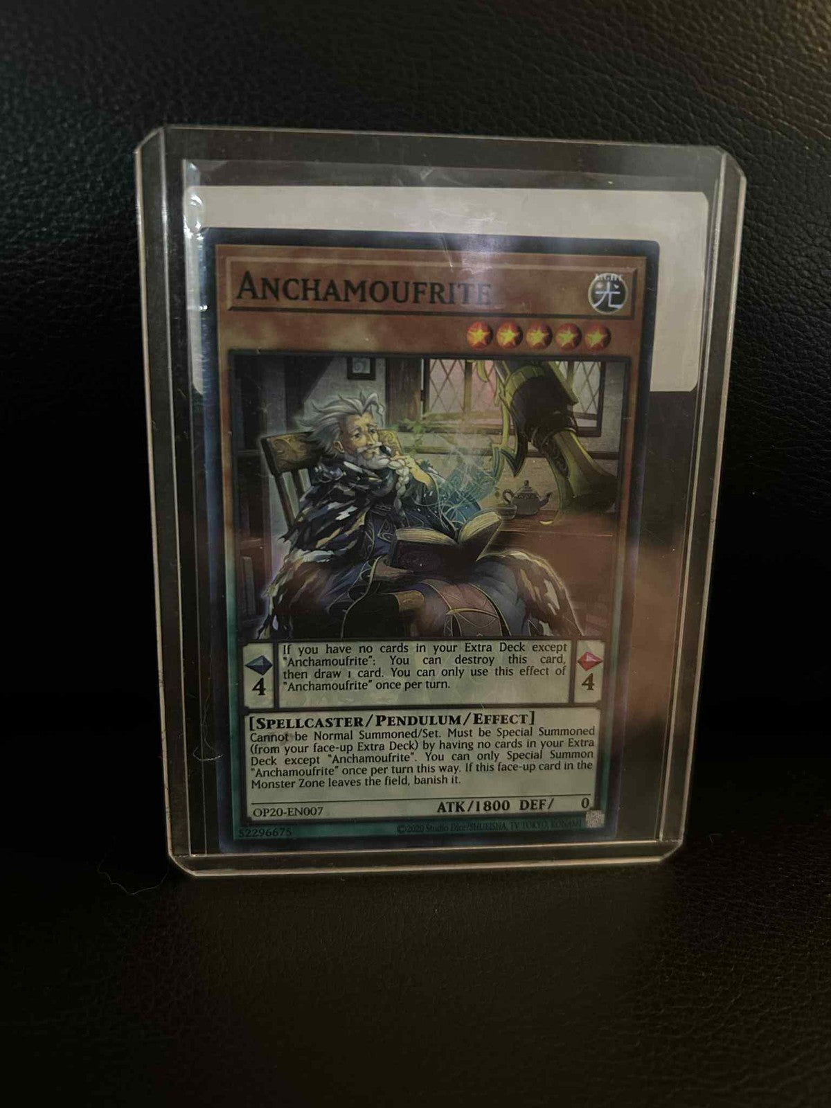 Anchamoufrite - OP20-EN007 - Super Rare - Unlimited Edition OTS Tournament Pack