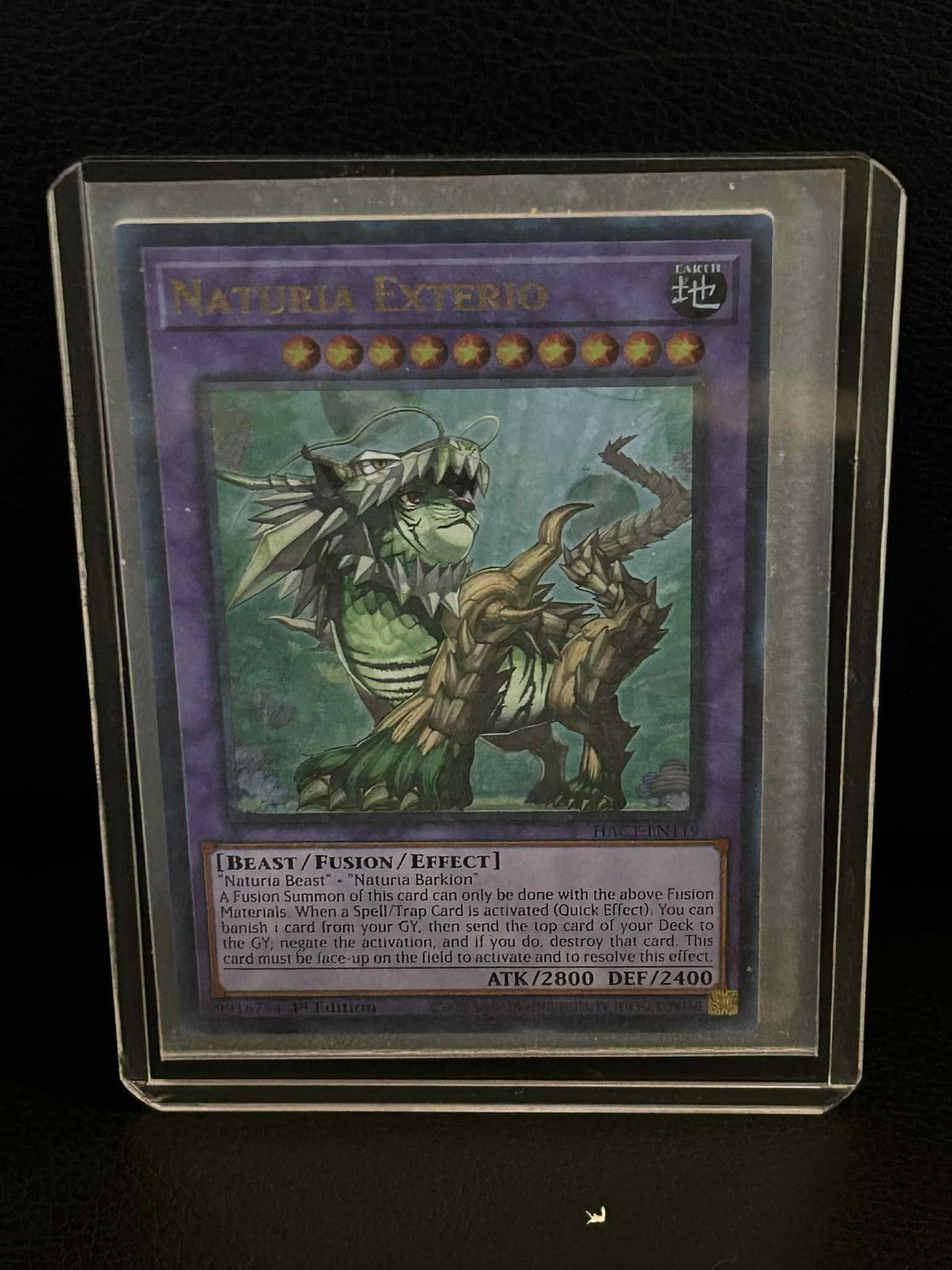 Naturia Exterio - HAC1-EN119 - Ultra Rare - 1st Edition (Duel Terminal) Hidden A