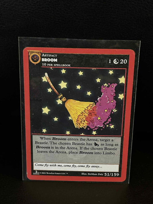 Broom 51/159 - Second Edition Cryptid Nation: Second Edition MetaZoo Lightly Pla