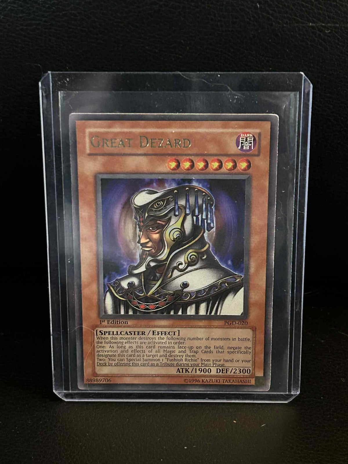 Great Dezard - PGD-020 - Ultra Rare - 1st Edition Pharaonic Guardian Yu-Gi-Oh!