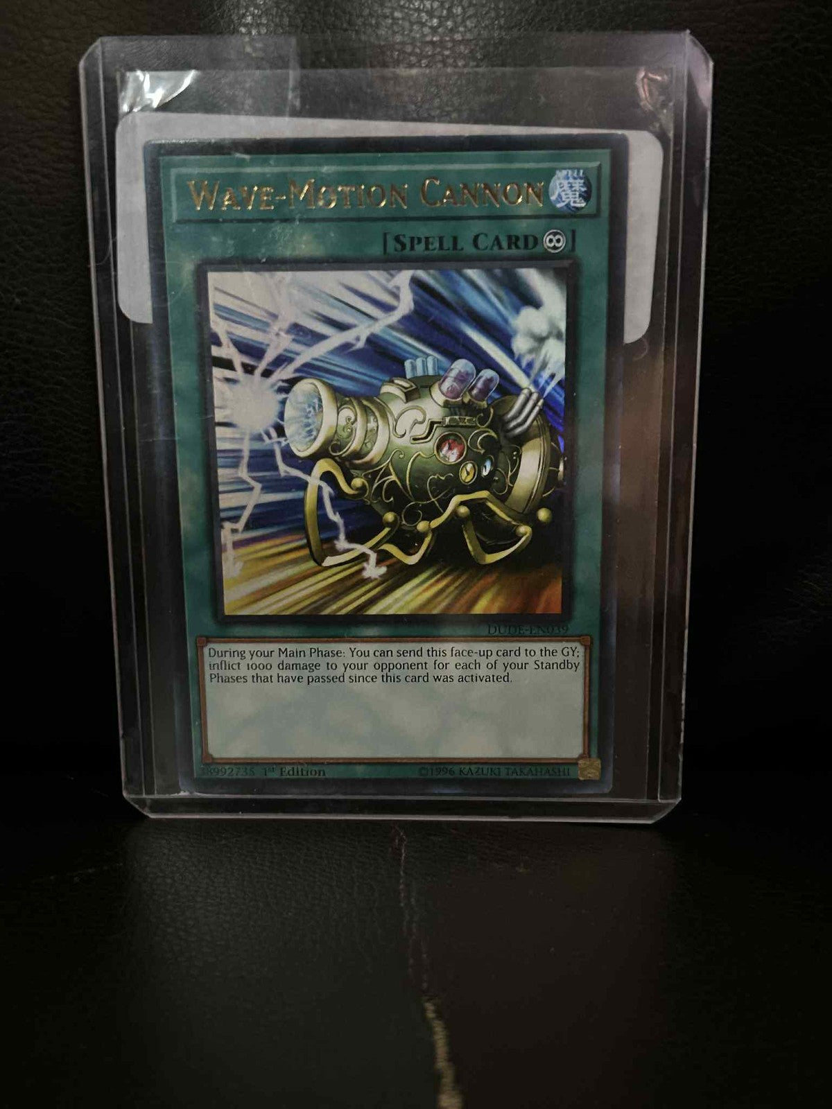 Wave-Motion Cannon - DUDE-EN039 - Ultra Rare - 1st Edition Duel Devastator Yu-Gi