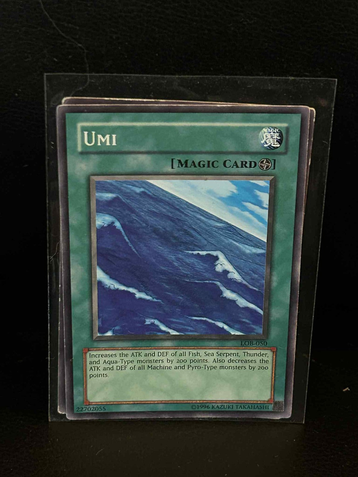 Umi - LOB-050 - Common - Unlimited Edition Legend of Blue Eyes White Dragon Yu-G
