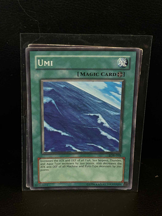 Umi - LOB-050 - Common - Unlimited Edition Legend of Blue Eyes White Dragon Yu-G