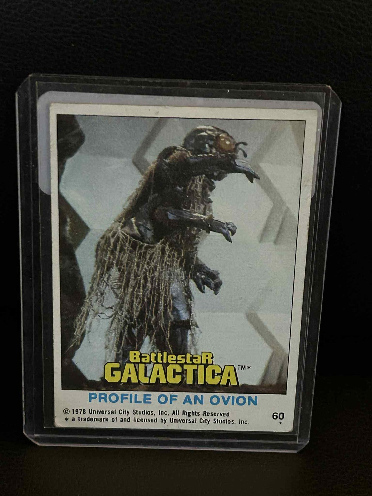 Profil einer Ovion #60 1978 Topps Battlestar Galactica Moderately Played Sammelkarte