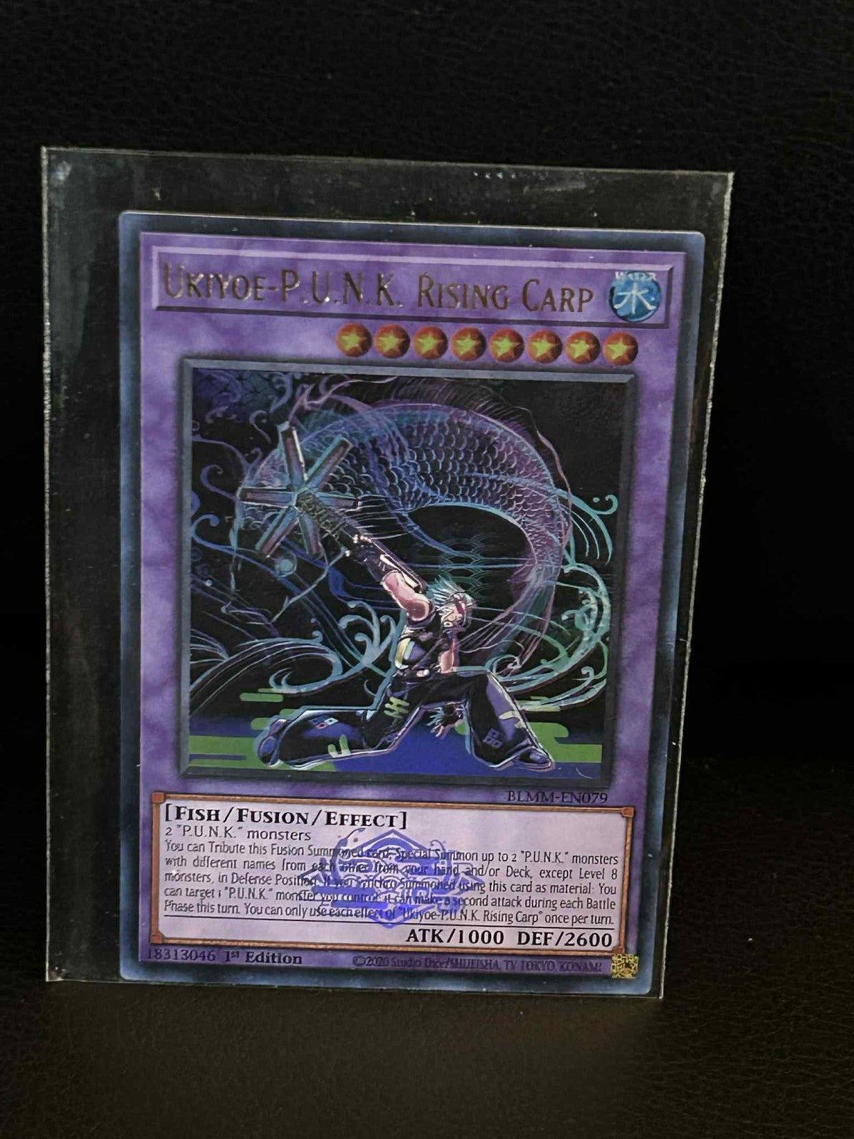 Ukiyoe-P.U.N.K. Rising Carp - BLMM-EN079 - Ultra Rare - 1st Edition Battles of L