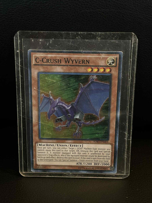 C-Crush Wyvern - SDKS-EN003 - Super Rare - Unlimited Edition Structure Deck: Set