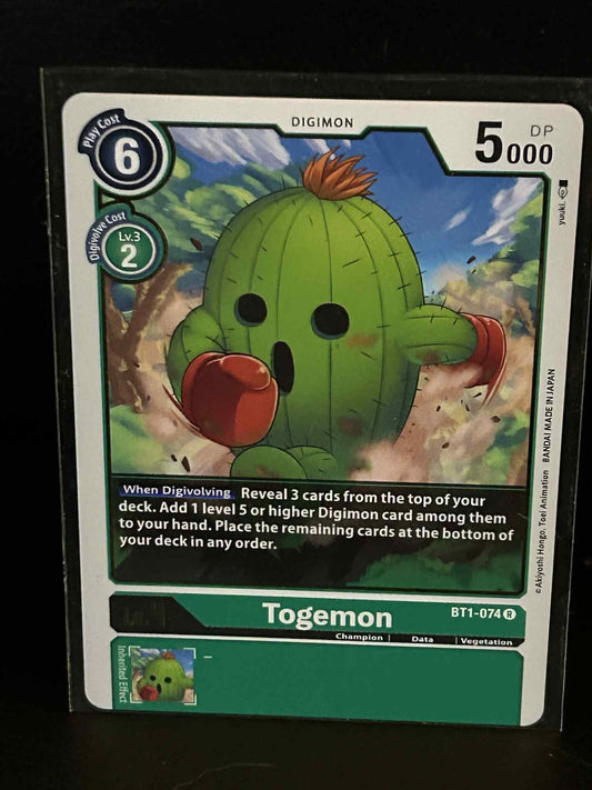 Togemon - BT1-074- R Release Special Booster Ver.1.0 Digimon Lightly Played