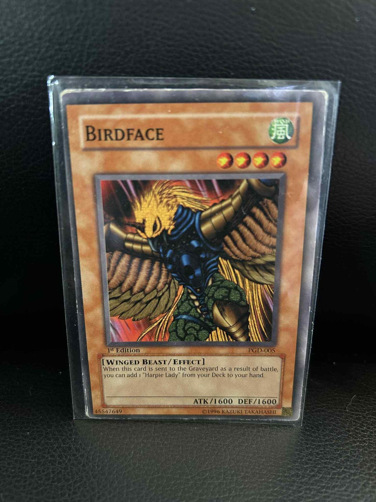 Birdface - PGD-005 - Common - 1st Edition Pharaonic Guardian Yu-Gi-Oh! Moderatel