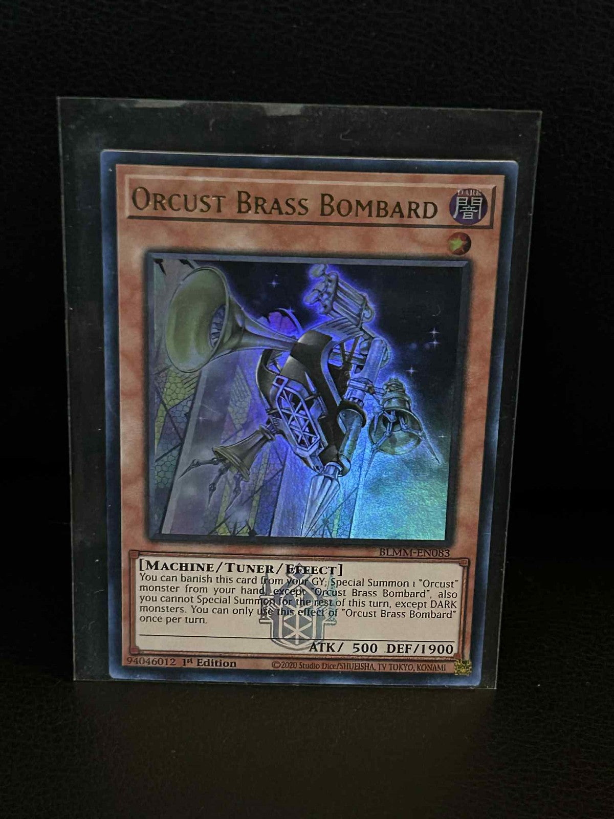 Orcust Brass Bombard - BLMM-EN083 - Ultra Rare - 1st Edition Battles of Legend: