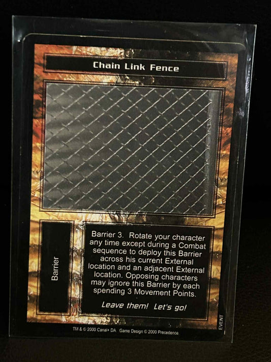 Chain Link Fence Base Set Terminator Light Play