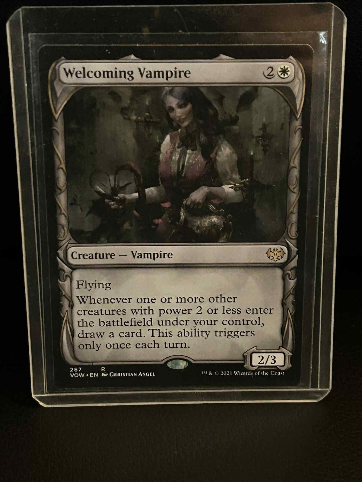 Welcoming Vampire Innistrad: Crimson Vow Magic: the Gathering Lightly Played, En