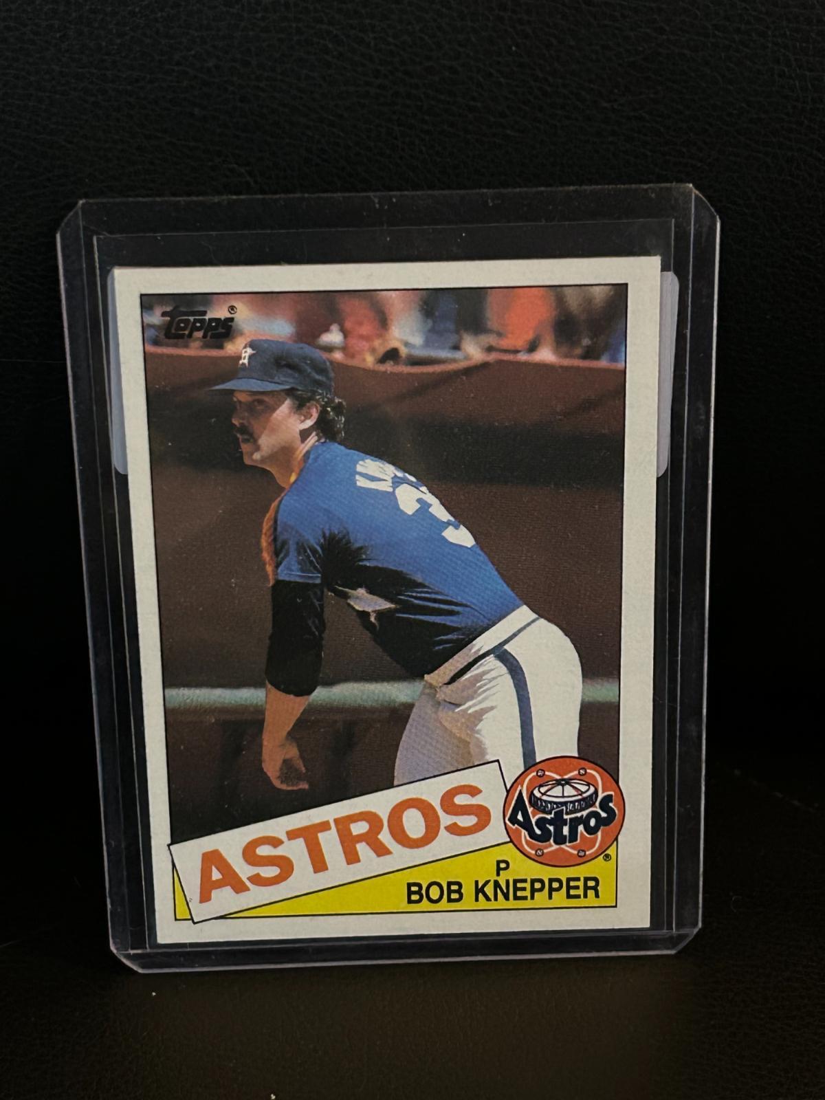 Bob Knepper #455 | 1985 Topps Baseball
