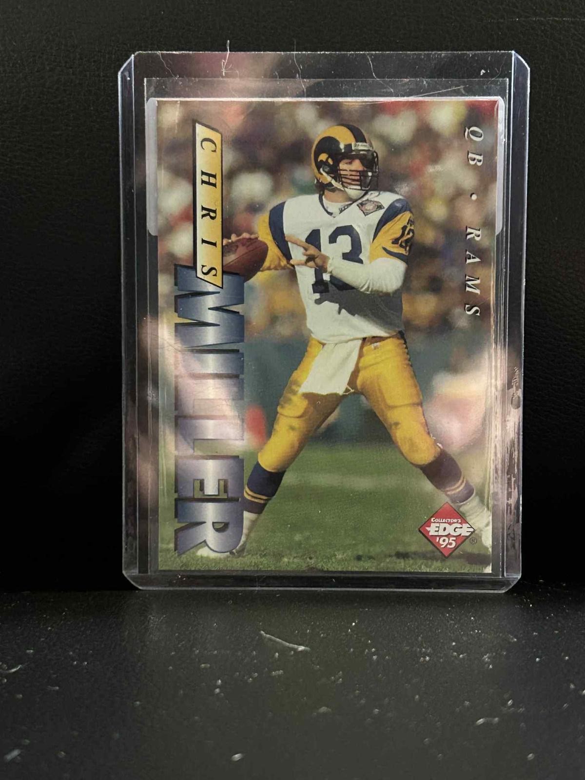 Chris Miller #109 | 1995 Collector's Edge 1995 Collector's Edge Football Moderat
