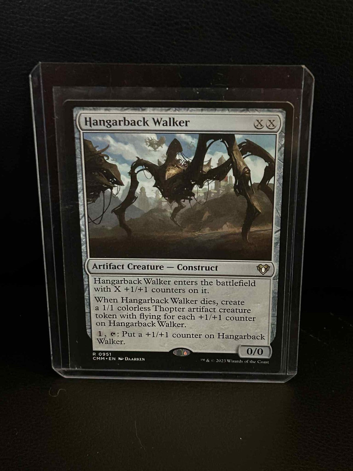 Hangarback Walker Commander Masters Magic: the Gathering Lightly Played, English