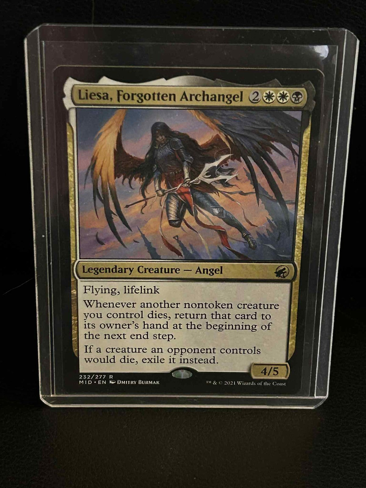 Liesa, Forgotten Archangel Innistrad: Midnight Hunt Magic: the Gathering Lightly