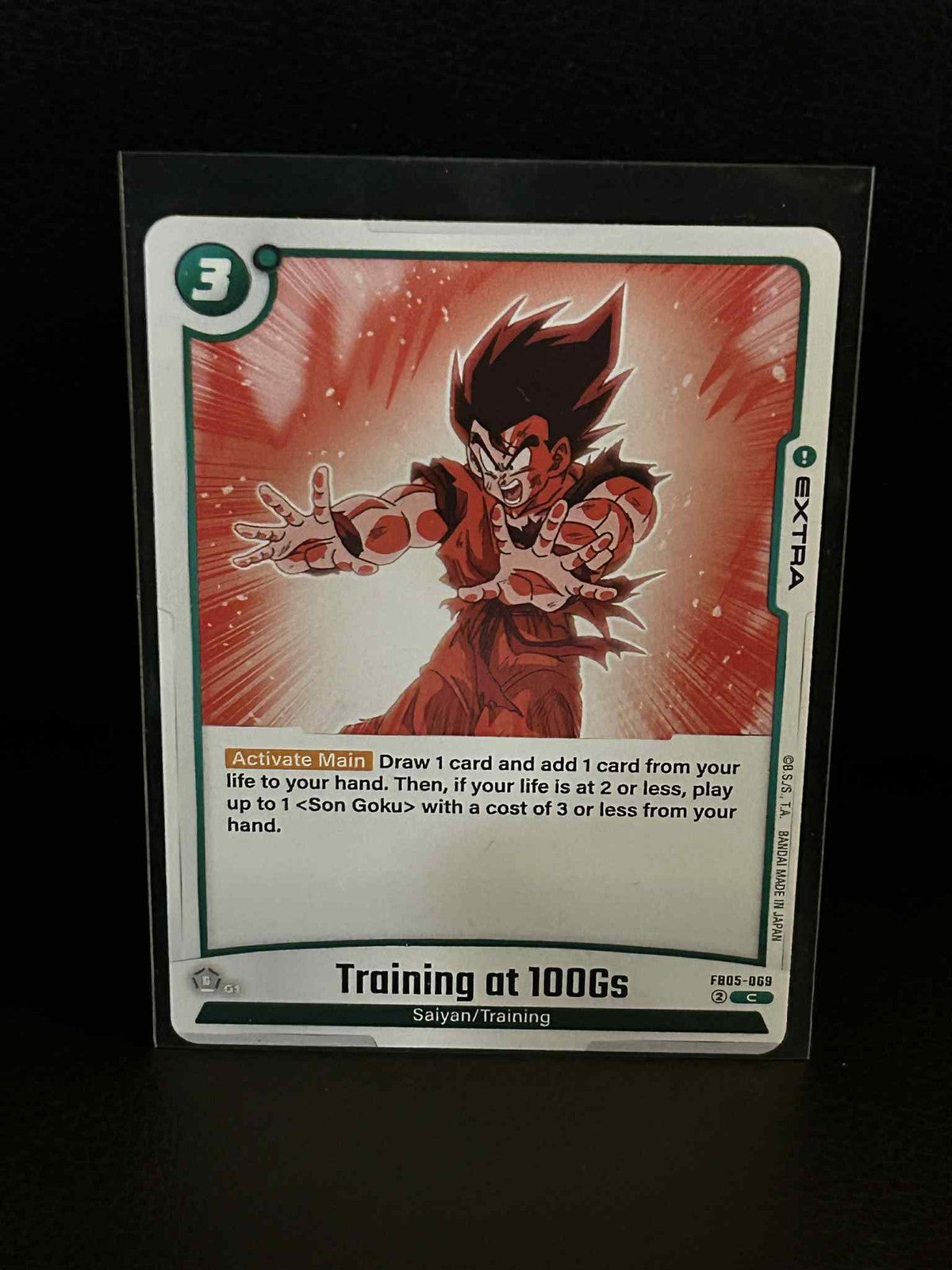 Training at 100Gs - FB05-069 - C New Adventure Dragon Ball Super: Fusion World L