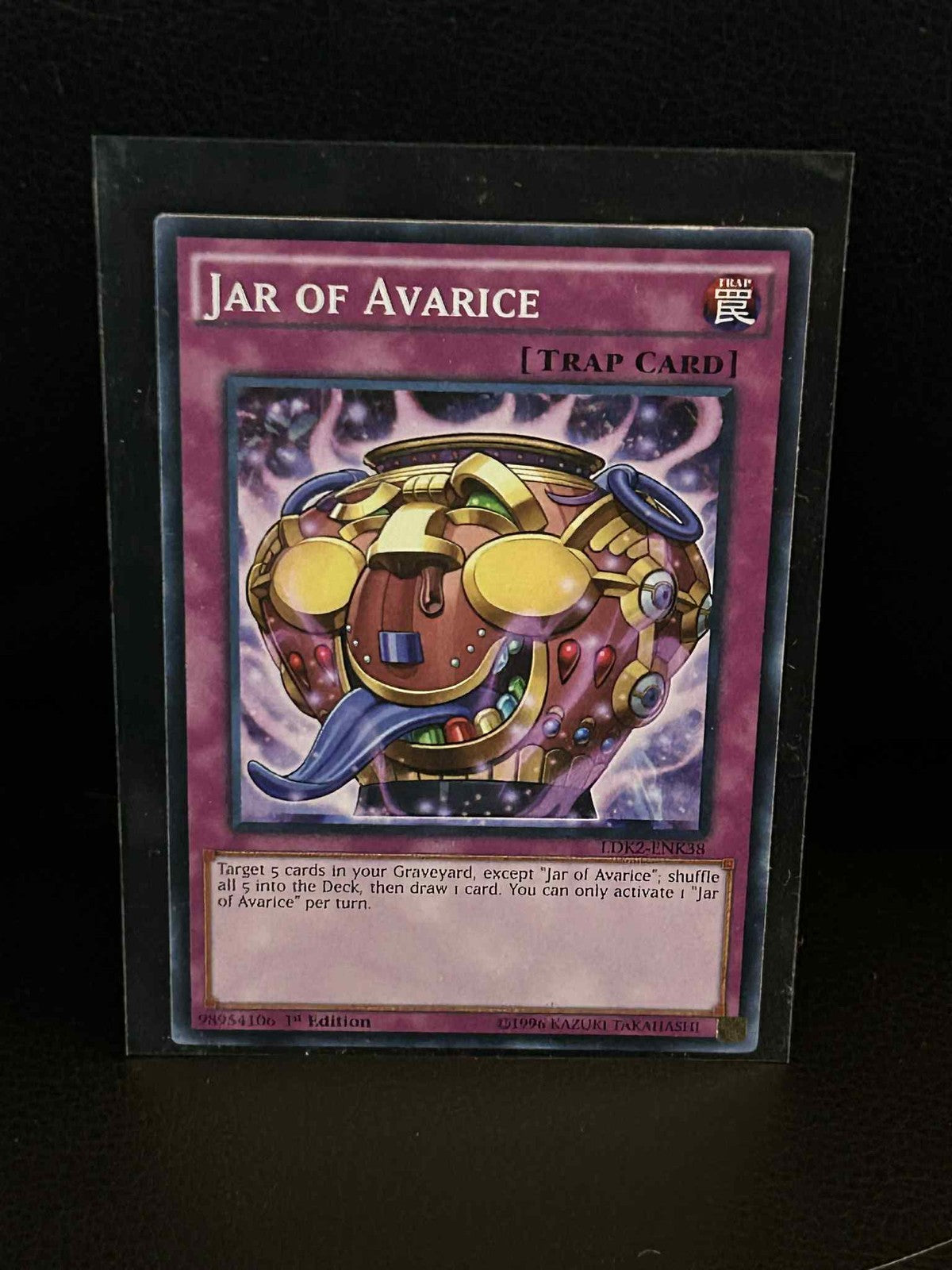 Jar of Avarice - LDK2-ENK38 - Common - 1st Edition Legendary Decks II Yu-Gi-Oh!