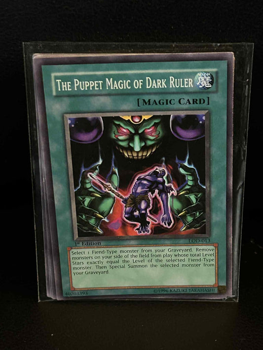The Puppet Magic of Dark Ruler - LOD-013 - Common - 1st Edition Legacy of Darkne