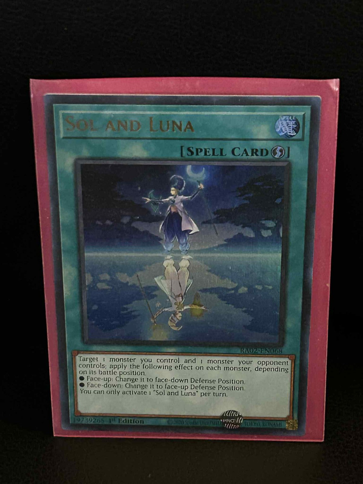 Sol and Luna - RA02-EN068 - Ultra Rare - 1st Edition 25th Anniversary Rarity Col