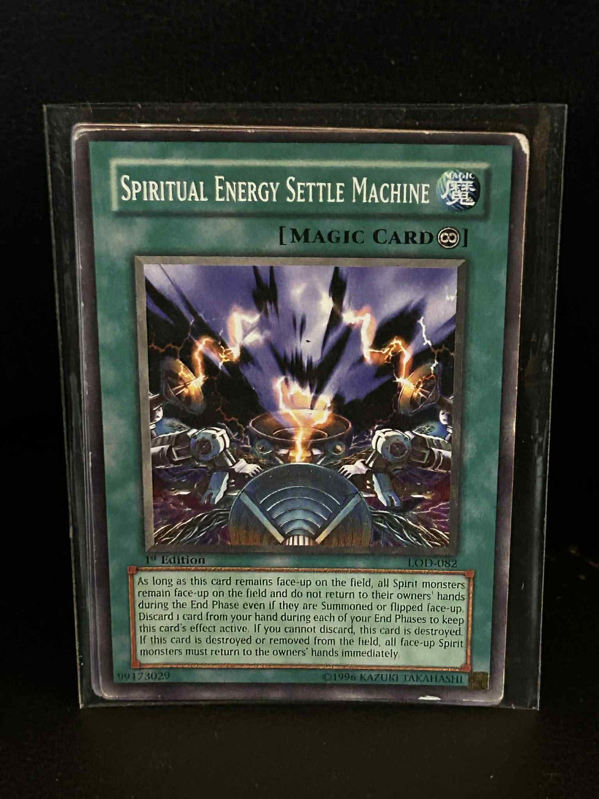 Spiritual Energy Settle Machine - LOD-082 - Common - 1st Edition Legacy of Darkn