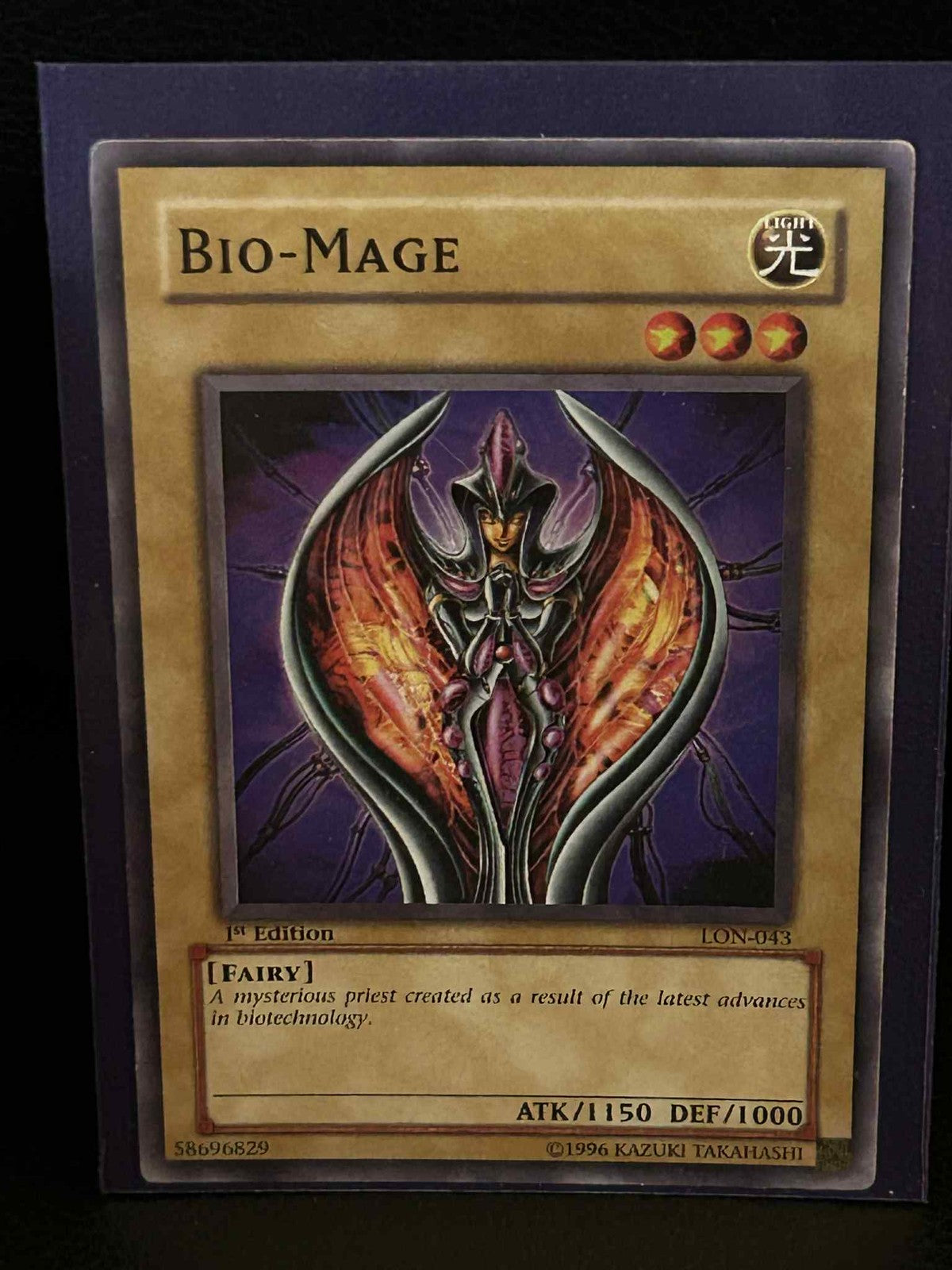 Bio-Mage - LON-043 - Common - 1st Edition Labyrinth of Nightmare Yu-Gi-Oh!
