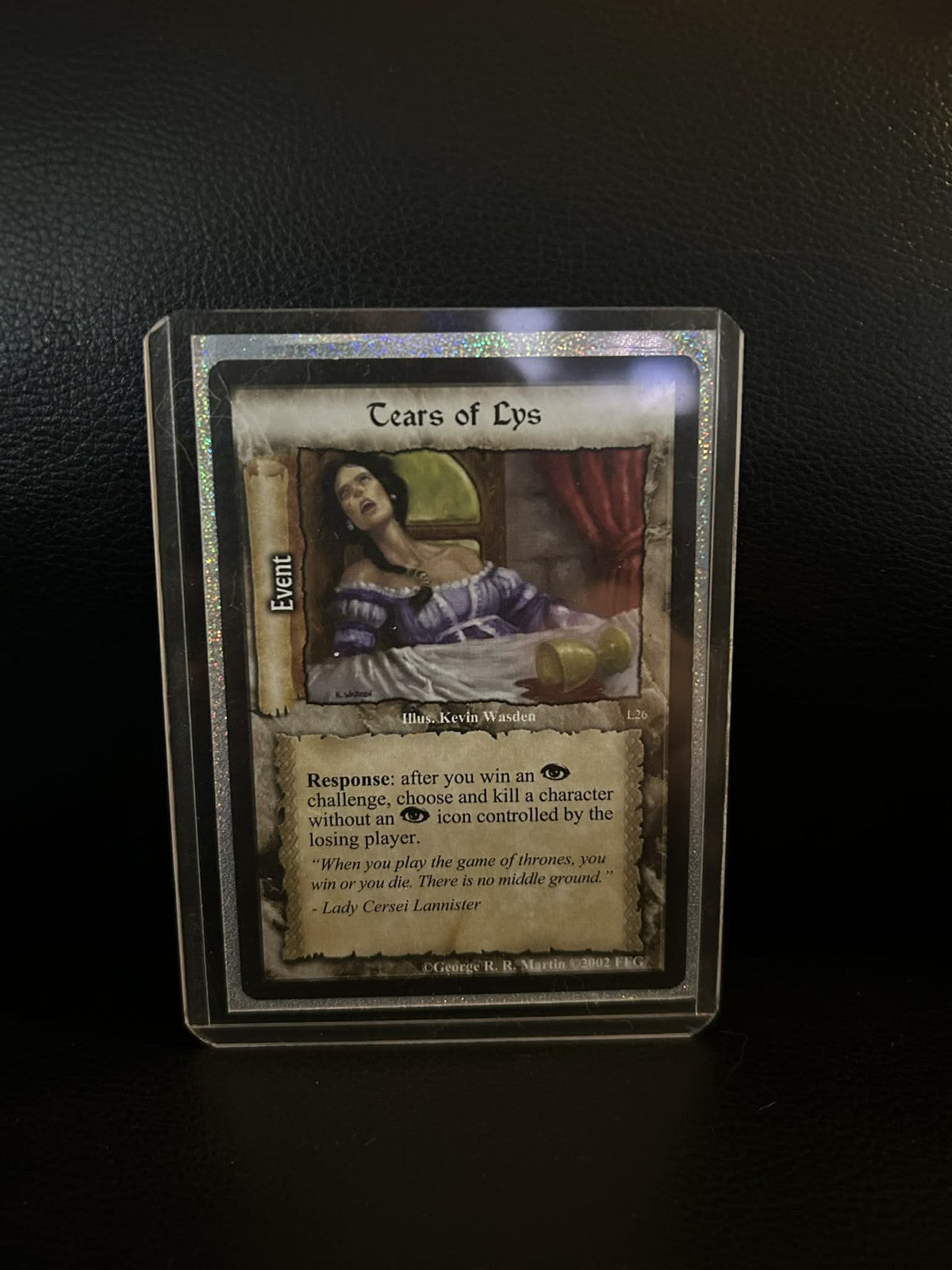 Tears of Lys #L26 Premium-Starterdecks A Game of Thrones Leicht bespielt