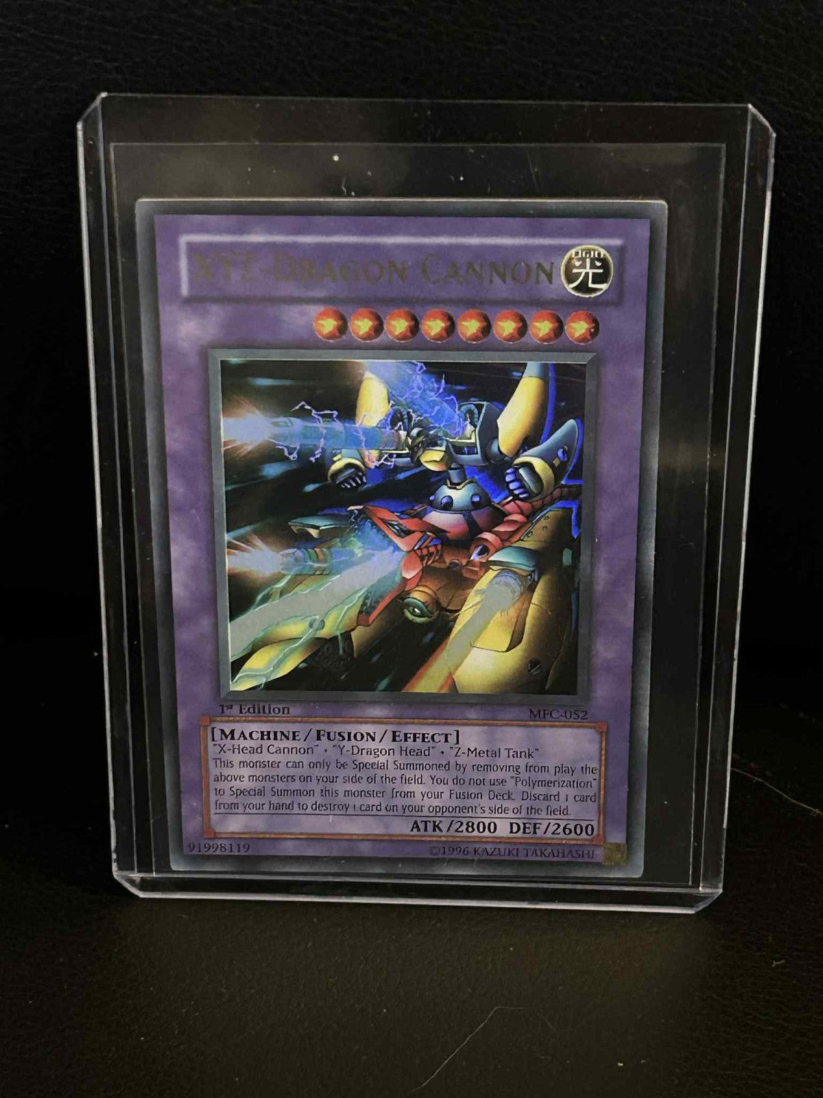 XYZ-Dragon Cannon - MFC-052 - Ultra Rare - 1st Edition Magician's Force Yu-Gi-Oh
