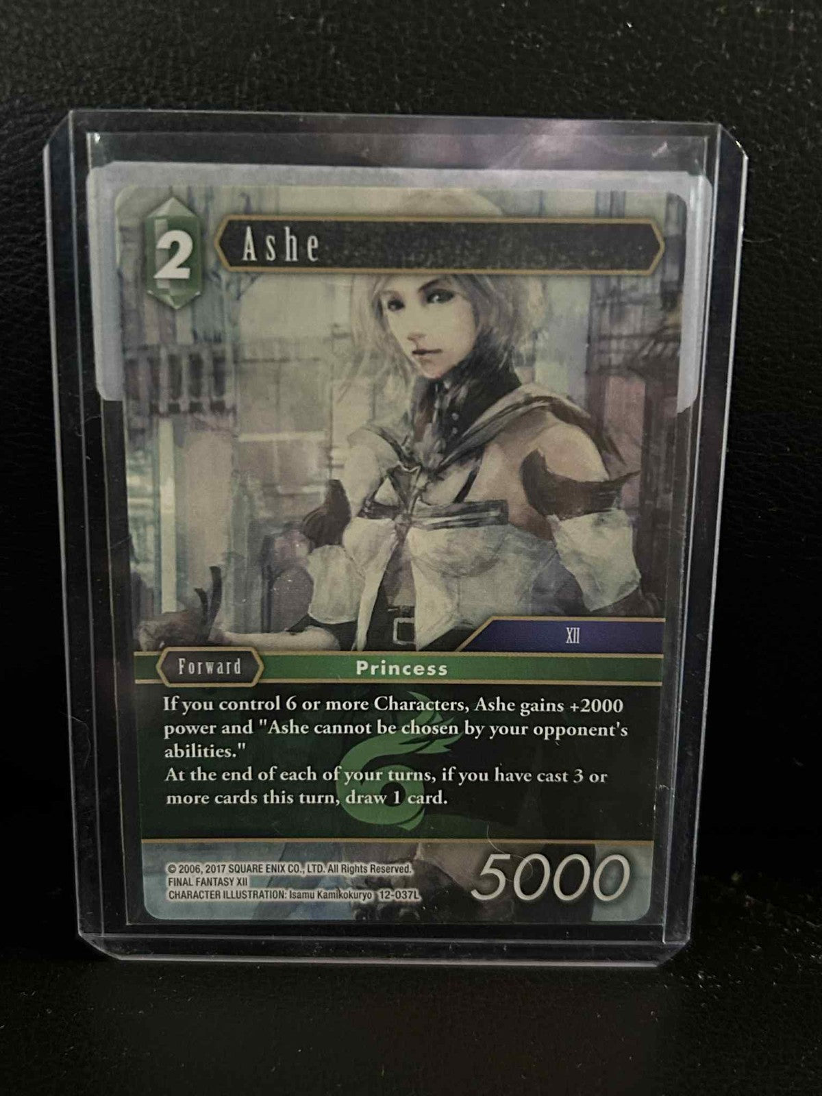 Ashe - 12-037L Opus XII: Crystal Awakening Final Fantasy Lightly Played