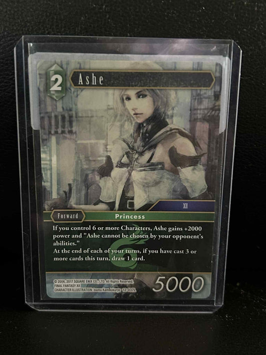 Ashe - 12-037L Opus XII: Crystal Awakening Final Fantasy Lightly Played