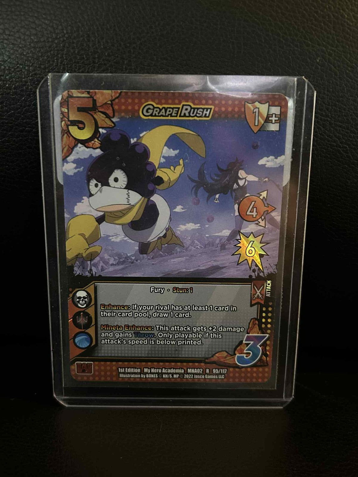 Grape Rush - 1st Edition My Hero Academia: Crimson Rampage Universus