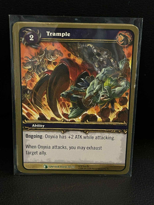 Trample Onyxia's Lair World of Warcraft Lightly Played