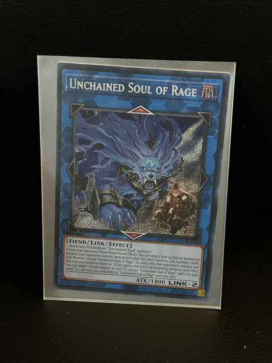 Unchained Soul of Rage - RA02-EN041 - Secret Rare - 1st Edition 25th Anniversary