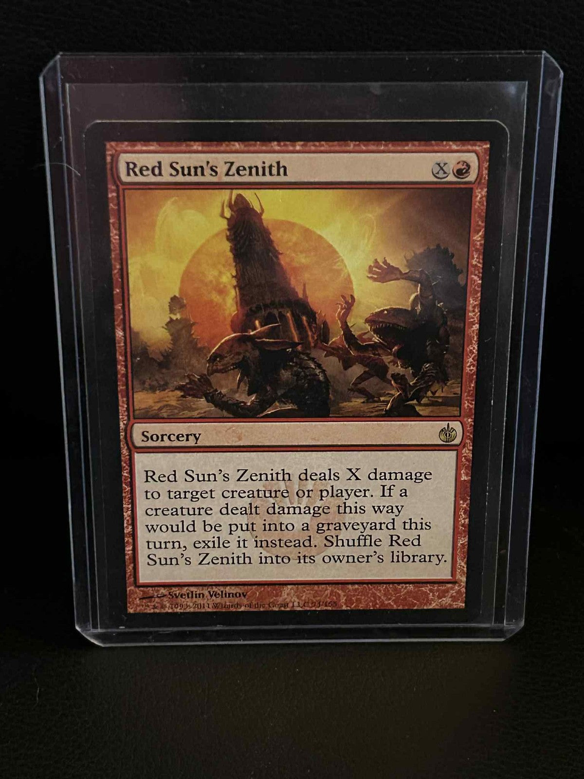 Red Sun's Zenith Mirrodin Besieged Magic: the Gathering Lightly Played, English